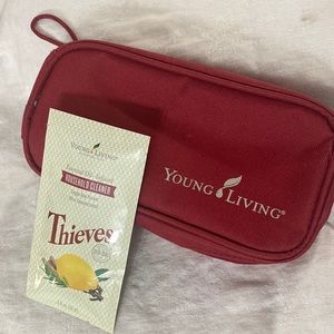Young Living Essential Oil travel case, red